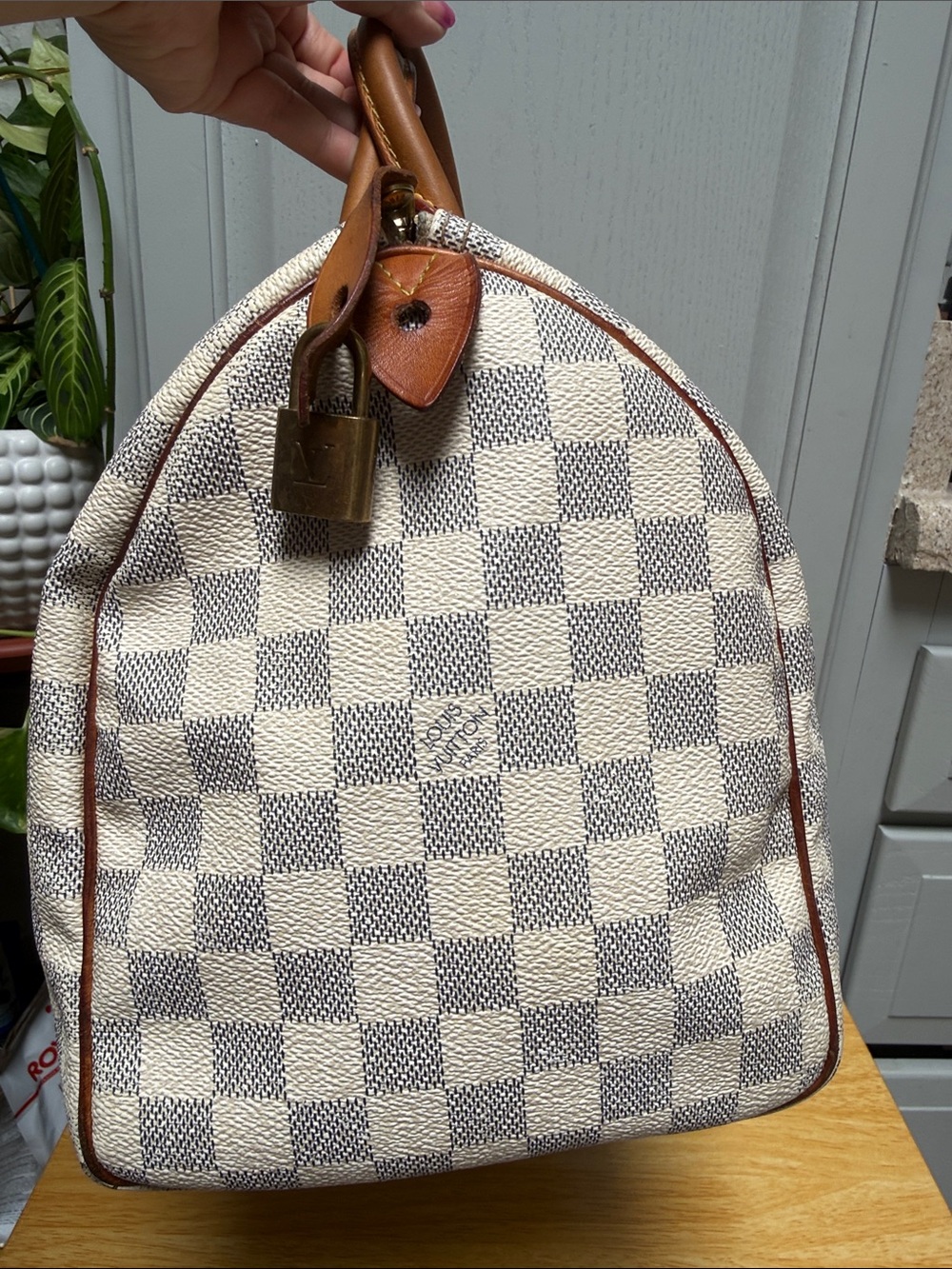 Louis Vuitton Damier Azur Speedy 30 - Picture 6 of 17